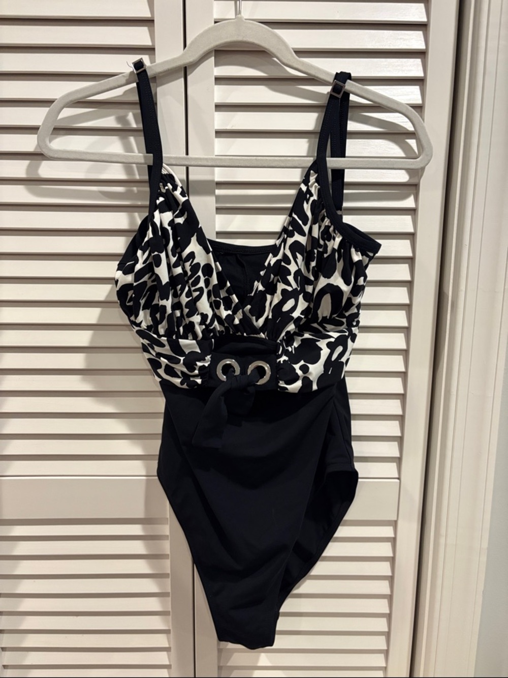 Bleu Rod Beattie one-piece animal print swimsuit